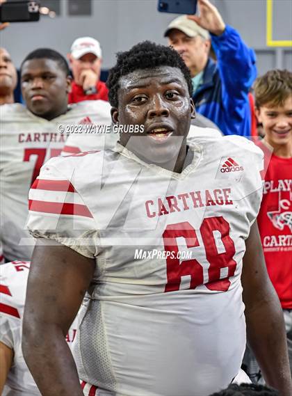 Thumbnail 3 in Glen Rose vs. Carthage (UIL 4A DII State Semifinal) photogallery.