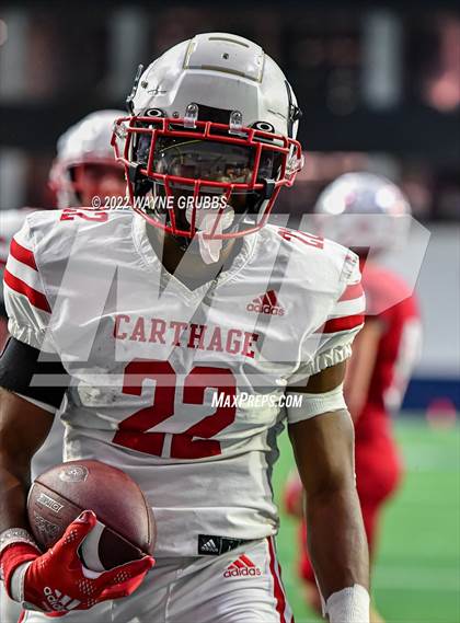 Thumbnail 3 in Glen Rose vs. Carthage (UIL 4A DII State Semifinal) photogallery.