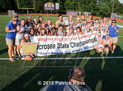 Thumbnail 2 in Oakton vs Robinson (VHSL Region 6A Final) photogallery.