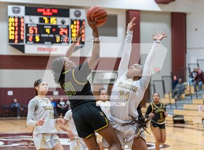 Thumbnail 3 in Warren Central vs. Indianapolis Crispus Attucks (IHSAA 4A sectional 10 semi-final playoff) photogallery.