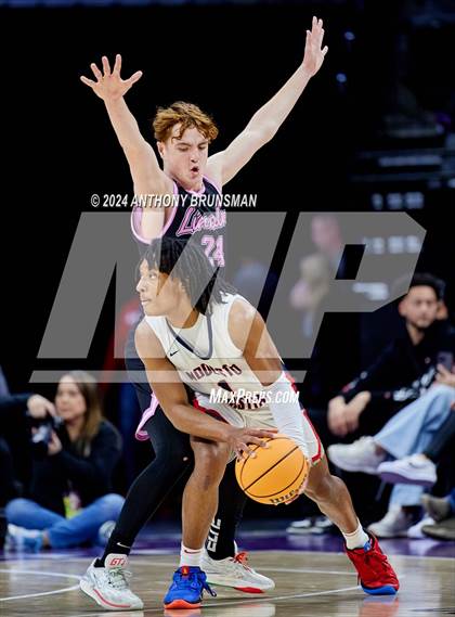 Thumbnail 3 in Lincoln vs. Modesto Christian (CIF SJS D1 Final) photogallery.