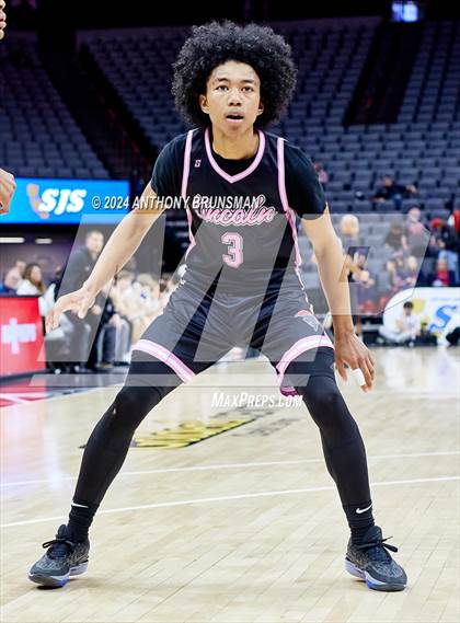 Thumbnail 1 in Lincoln vs. Modesto Christian (CIF SJS D1 Final) photogallery.