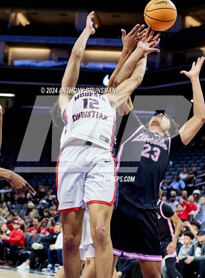 Thumbnail 2 in Lincoln vs. Modesto Christian (CIF SJS D1 Final) photogallery.