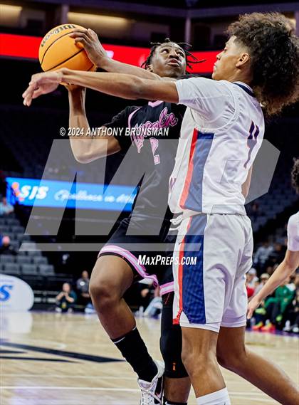 Thumbnail 2 in Lincoln vs. Modesto Christian (CIF SJS D1 Final) photogallery.