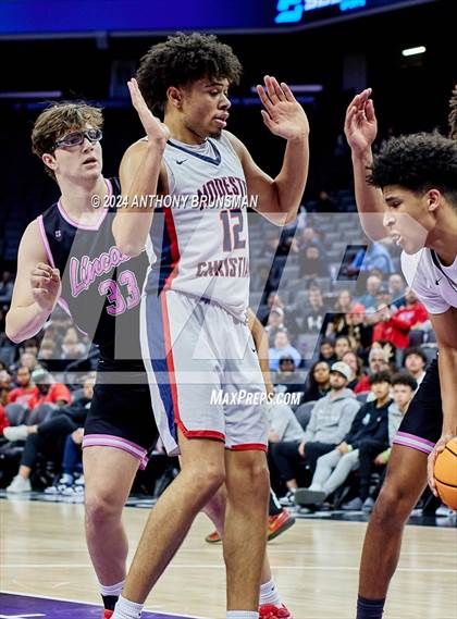 Thumbnail 3 in Lincoln vs. Modesto Christian (CIF SJS D1 Final) photogallery.