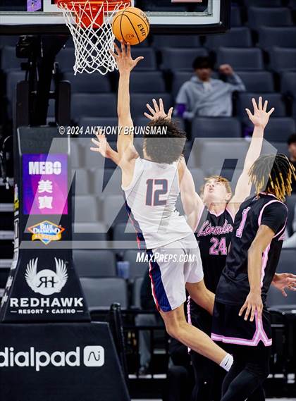 Thumbnail 1 in Lincoln vs. Modesto Christian (CIF SJS D1 Final) photogallery.