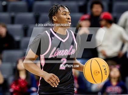 Thumbnail 3 in Lincoln vs. Modesto Christian (CIF SJS D1 Final) photogallery.