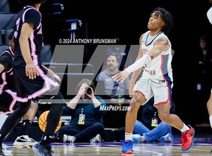 Thumbnail 3 in Lincoln vs. Modesto Christian (CIF SJS D1 Final) photogallery.