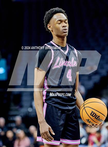 Thumbnail 2 in Lincoln vs. Modesto Christian (CIF SJS D1 Final) photogallery.