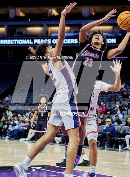 Thumbnail 3 in Lincoln vs. Modesto Christian (CIF SJS D1 Final) photogallery.