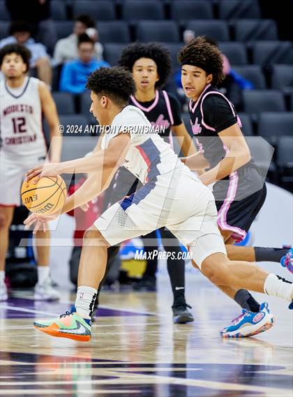 Thumbnail 1 in Lincoln vs. Modesto Christian (CIF SJS D1 Final) photogallery.