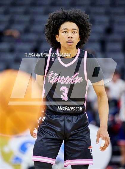 Thumbnail 2 in Lincoln vs. Modesto Christian (CIF SJS D1 Final) photogallery.