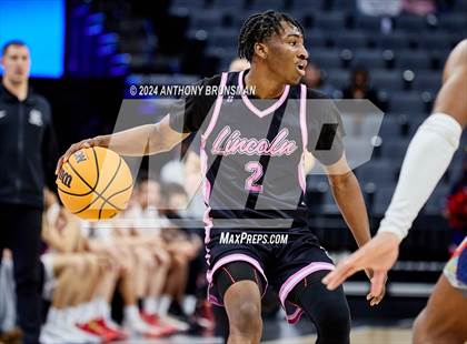 Thumbnail 2 in Lincoln vs. Modesto Christian (CIF SJS D1 Final) photogallery.