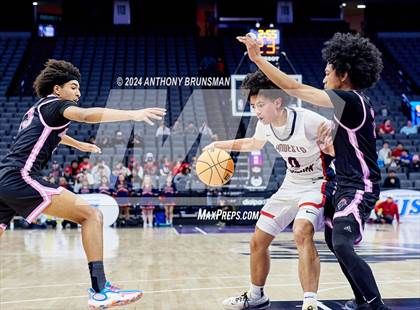 Thumbnail 2 in Lincoln vs. Modesto Christian (CIF SJS D1 Final) photogallery.