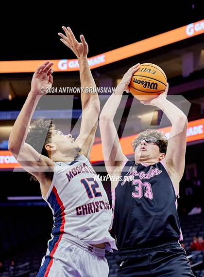 Thumbnail 1 in Lincoln vs. Modesto Christian (CIF SJS D1 Final) photogallery.