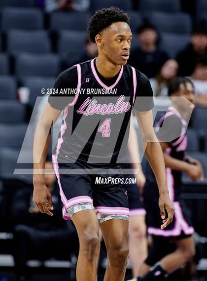Thumbnail 1 in Lincoln vs. Modesto Christian (CIF SJS D1 Final) photogallery.