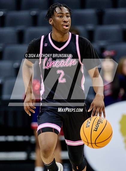 Thumbnail 2 in Lincoln vs. Modesto Christian (CIF SJS D1 Final) photogallery.