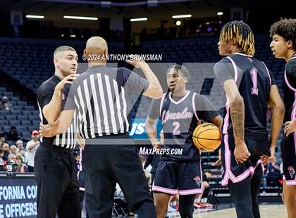 Thumbnail 2 in Lincoln vs. Modesto Christian (CIF SJS D1 Final) photogallery.