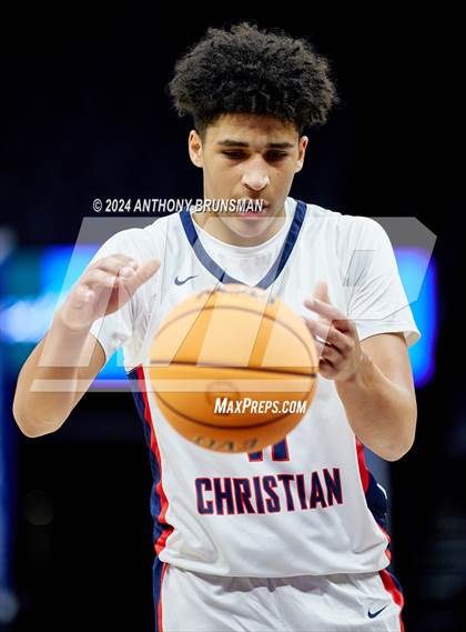 Thumbnail 2 in Lincoln vs. Modesto Christian (CIF SJS D1 Final) photogallery.