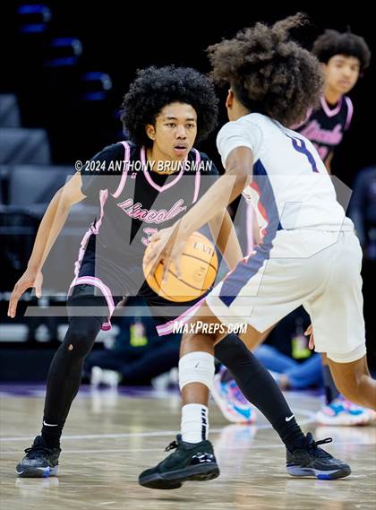 Thumbnail 1 in Lincoln vs. Modesto Christian (CIF SJS D1 Final) photogallery.
