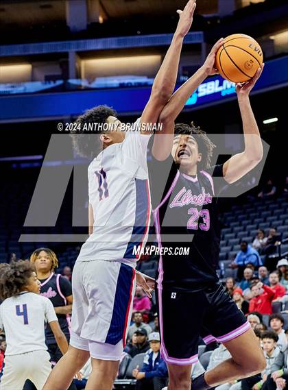 Thumbnail 2 in Lincoln vs. Modesto Christian (CIF SJS D1 Final) photogallery.
