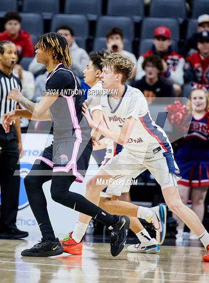 Thumbnail 1 in Lincoln vs. Modesto Christian (CIF SJS D1 Final) photogallery.