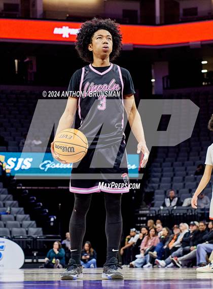 Thumbnail 2 in Lincoln vs. Modesto Christian (CIF SJS D1 Final) photogallery.