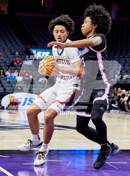 Thumbnail 3 in Lincoln vs. Modesto Christian (CIF SJS D1 Final) photogallery.