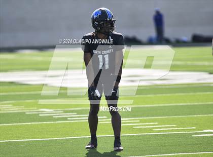 Thumbnail 1 in Byron Nelson @ North Crowley (UIL 6A Football Bi-District Playoff) photogallery.