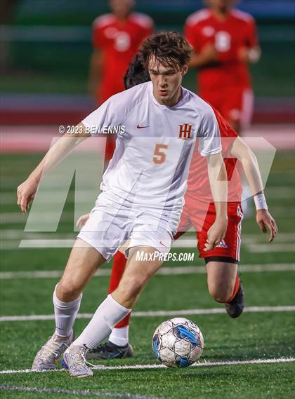 Thumbnail 2 in Holy Innocents Episcopal vs Woodland (GHSA 4A First Round) photogallery.