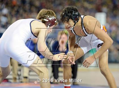Thumbnail 1 in WIAA 3A 126 LB Championship  photogallery.