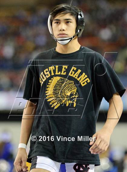 Thumbnail 2 in WIAA 3A 126 LB Championship  photogallery.
