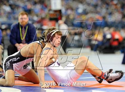 Thumbnail 1 in WIAA 3A 126 LB Championship  photogallery.