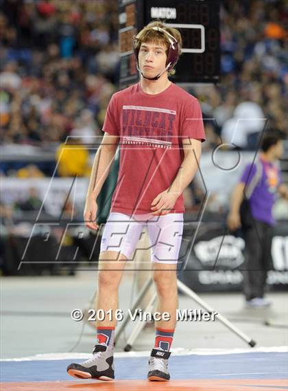Thumbnail 3 in WIAA 3A 126 LB Championship  photogallery.