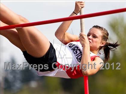Thumbnail 2 in Lake Oswego Invitational (Girls Field Events) photogallery.