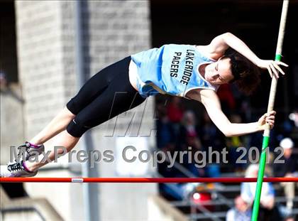 Thumbnail 3 in Lake Oswego Invitational (Girls Field Events) photogallery.