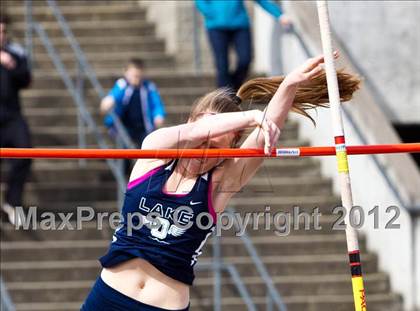Thumbnail 3 in Lake Oswego Invitational (Girls Field Events) photogallery.
