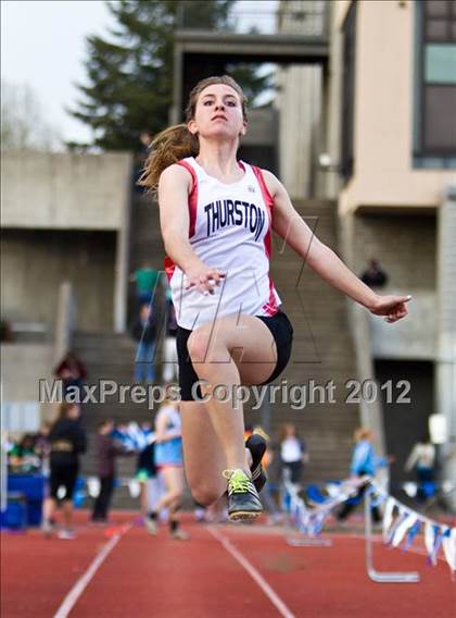 Thumbnail 1 in Lake Oswego Invitational (Girls Field Events) photogallery.
