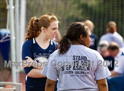 Thumbnail 3 in Lake Oswego Invitational (Girls Field Events) photogallery.