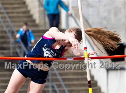 Thumbnail 2 in Lake Oswego Invitational (Girls Field Events) photogallery.