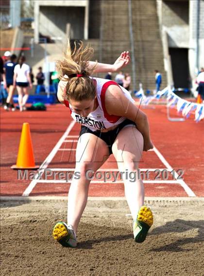 Thumbnail 3 in Lake Oswego Invitational (Girls Field Events) photogallery.