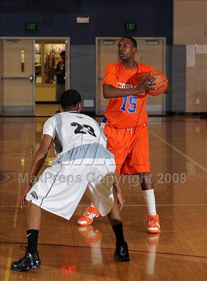 Thumbnail 3 in West Valley vs. Bishop Gorman (MLK Inland Invitational) photogallery.