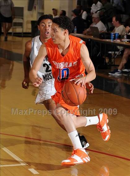 Thumbnail 1 in West Valley vs. Bishop Gorman (MLK Inland Invitational) photogallery.