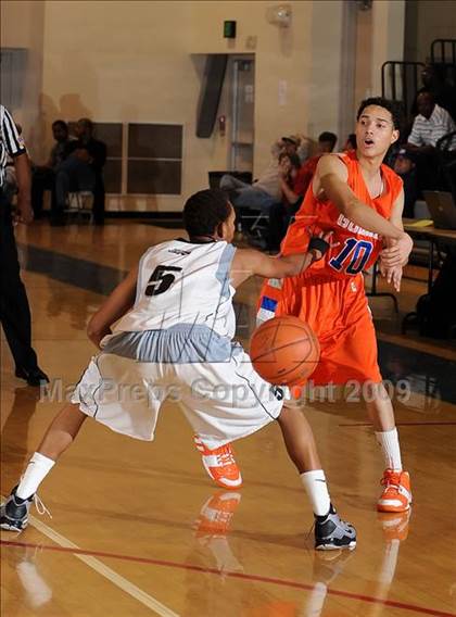 Thumbnail 3 in West Valley vs. Bishop Gorman (MLK Inland Invitational) photogallery.