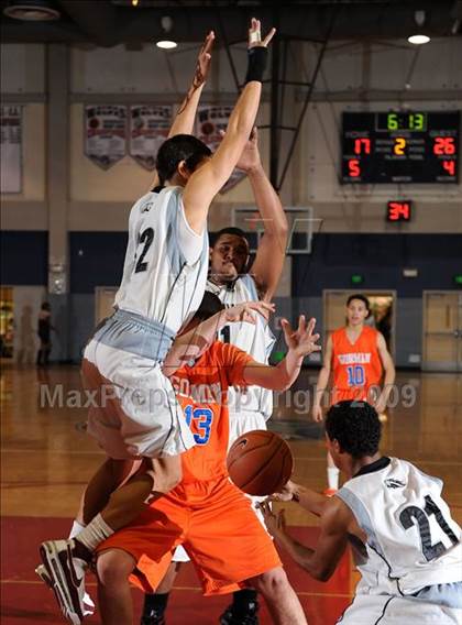 Thumbnail 3 in West Valley vs. Bishop Gorman (MLK Inland Invitational) photogallery.