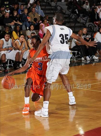 Thumbnail 3 in West Valley vs. Bishop Gorman (MLK Inland Invitational) photogallery.