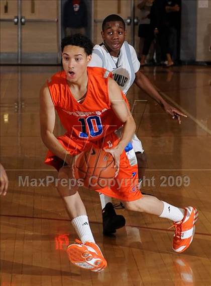 Thumbnail 1 in West Valley vs. Bishop Gorman (MLK Inland Invitational) photogallery.