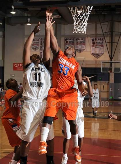 Thumbnail 3 in West Valley vs. Bishop Gorman (MLK Inland Invitational) photogallery.