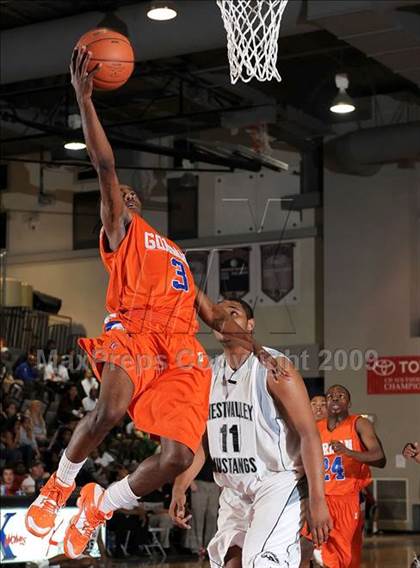 Thumbnail 3 in West Valley vs. Bishop Gorman (MLK Inland Invitational) photogallery.