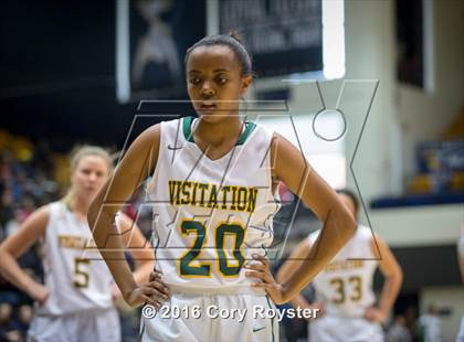 Thumbnail 3 in St. John's vs. Georgetown Visitation Prep (DCSAA Final) photogallery.